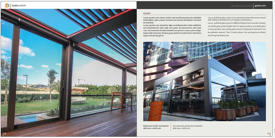 Luxury — Page du catalogue