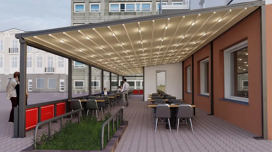 Pergola · 220 m² — Suède