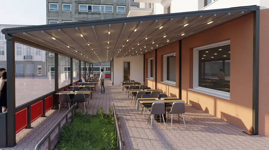 Pergola · 220 m² — Suède