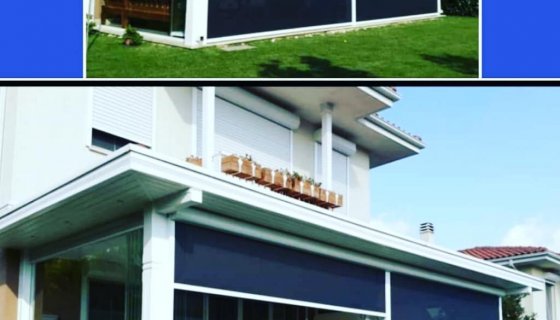 Cam balkon ve zip perde uygulamamız